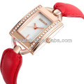 Hot rose gold japan movt ladies fancy wrist watches